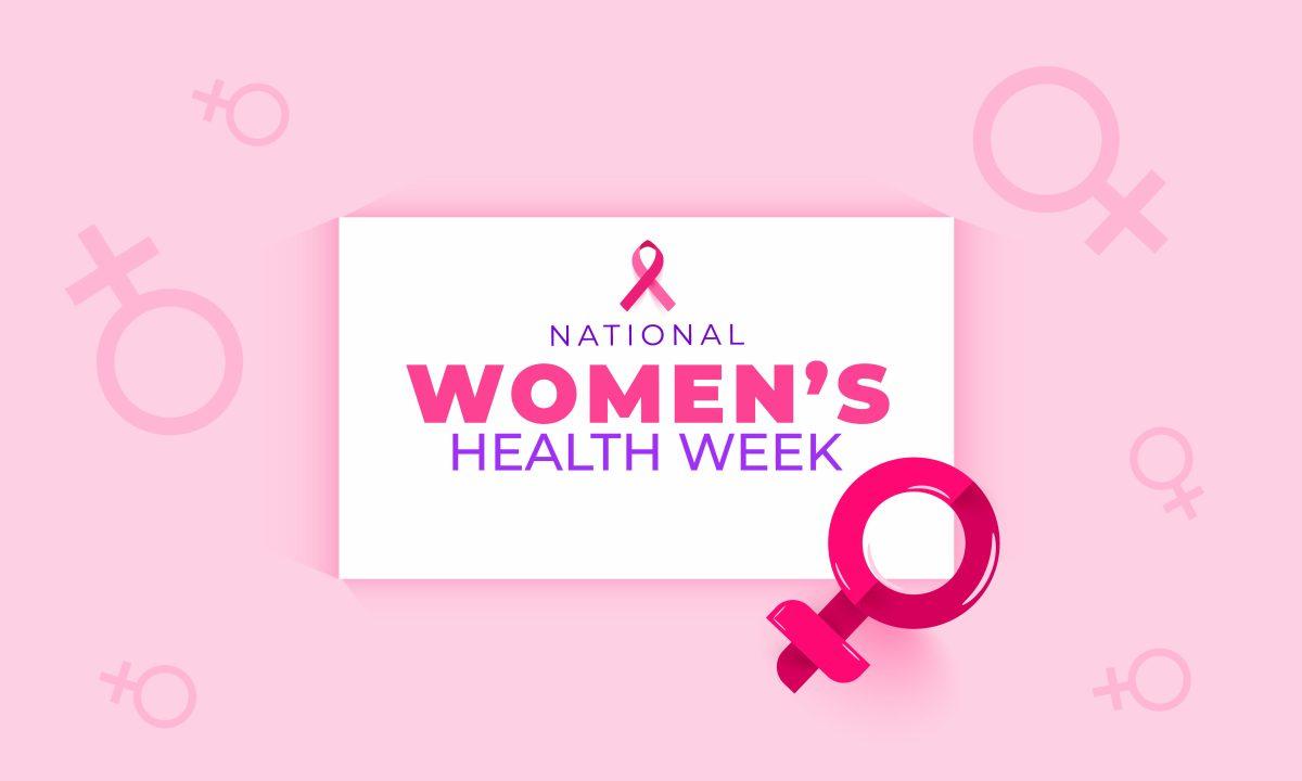 National Women's Health Week. Background, Banner, Card, Poster, Template. Vector Illustration.